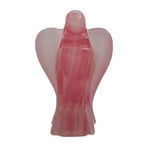 urnwebshop Mini Dieren Urn Engel, uit Edelsteen Aragoniet, Asholte (0.01 liter)