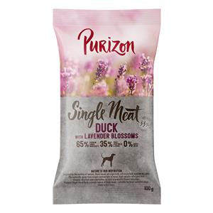 100g Single Meat Adult Eend met Appel en Lavendelbloesem Purizon Hondenvoer