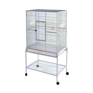 Strong Vogelkooi Agatha Silvertone White
