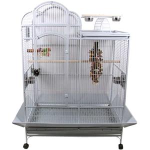 Strong Papegaaienkooi Venus Silvertone White