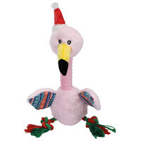 Nobby Kerstflamingo met touw