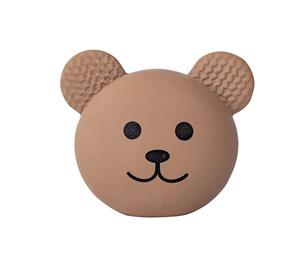 Quapas! Dog Toy Fun bear head latex
