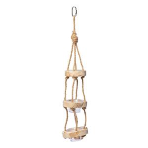 Quapas! Bird Toy 3 Tier Java Trunk Feeder