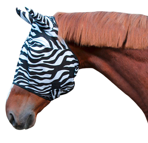 Excellent Vliegenmasker zebra Full