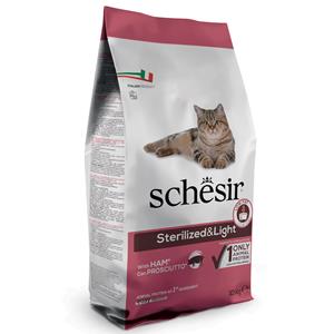 Schesir Kat Dry Sterilized Ham 10 kg