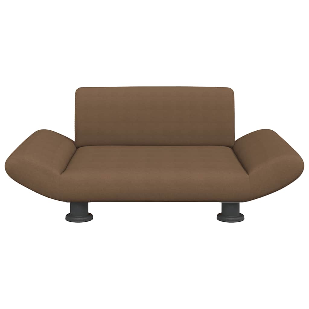 VidaXL Hondenmand 70x45x28 cm stof bruin