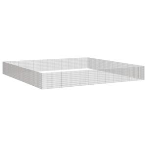 vidaXL Dierenverblijf 48 panelen 54x80 cm gegalvaniseerd ijzer