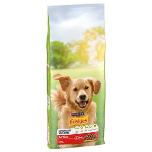 12kg Friskies VitaFit Adult Hond Active met Rund Hondenvoer