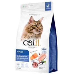 400g Catit Recipes Adult Vis droogvoer voor katten