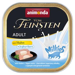Megapakket: 192x100g Animonda vom Feinsten Adult verjaardagsmix pakket nat kattenvoer
