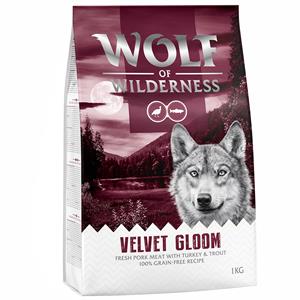 10% korting op 1 kg Wolf of Wilderness honden droogvoer! -  "Velvet Gloom" Kalkoen & Forel - Graanvrij