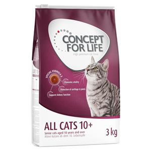 3 kg All Cats 10+ Concept for Life Kattenvoer