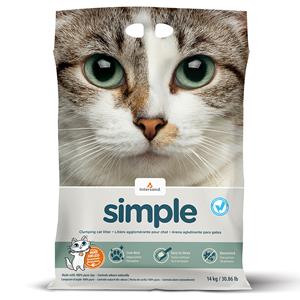 14 kg Intersand Simple Kattenbakvulling Parfumvrij