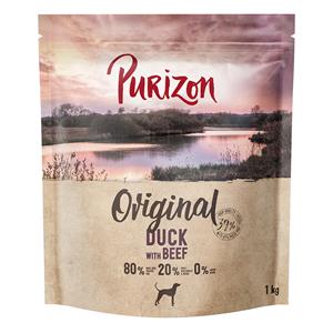 1kg Purizon Eend met Rund Adult Honden Droogvoer