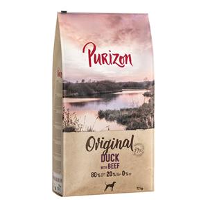 12kg Purizon Eend met Rund Adult Honden Droogvoer