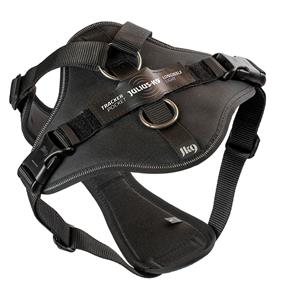 JULIUS-K9 Longwalk Light hondentuig met trackerzakje maat M: Borstomtrek 56 - 76 cm hond