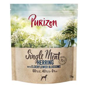 Purizon Single Meat Haring met Vlierbloesem - Voordeelpakket: 4 x 1kg