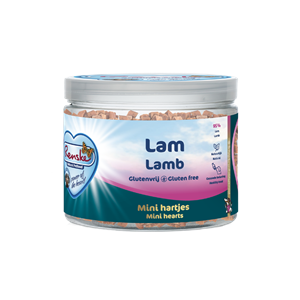 Renske Gezonde Beloning Mini Hartjes Hondensnack Lam 300 gr