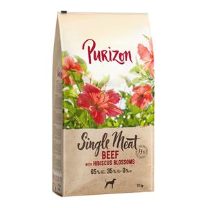 Purizon Rund met Hibiscusbloemen - 2 x 12 kg