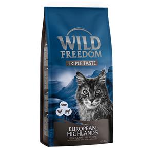 6,5 kg Wild Freedom Katten Droogvoer Spirit of Europe - Graanvrij 6,5 kg + Filet Snack Kip 100 g