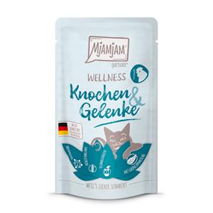 12x 125g MjAMjAM Wellness Botten & Gewrichten - Kip natvoer voor katten