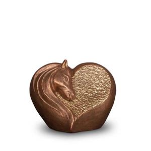 urnwebshop Keramische Paarden Urn Eeuwige Liefde (3 liter)