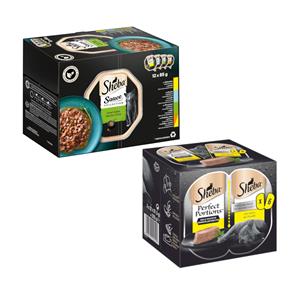 48x85g Sauce Collection + 48x37,5g Paté met Kip Sheba Kattenvoer