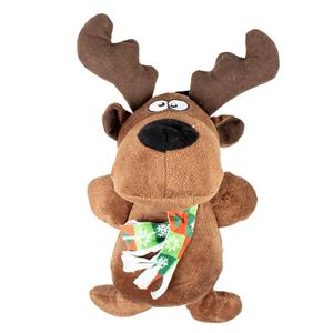 Duvo+ Xmas Pluche Rendier Bruin Kerstspeelgoed