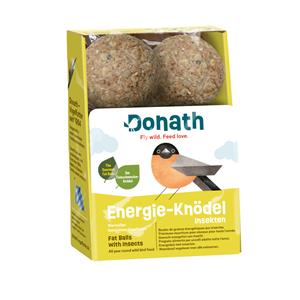 6x100g Donath energie knoedels insecten zonder net vogelvoer