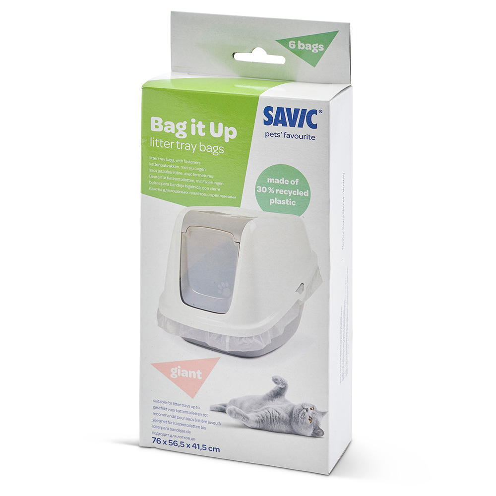 Savic Bag it Up Litter Tray Bags - Giant (6 Stuks)