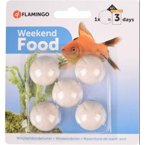 Flamingo Weekendvoer Siervissen voor 3 Dagen - 5 Stuks