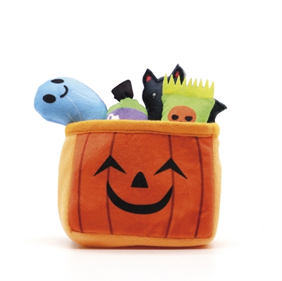 Croci Fright Stuffy Pompoen Met 4 Speeltjes