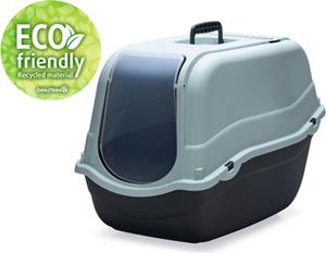 BEEZTEES Romeo Eco - Kattenbak - Lichtblauw"Zwart - 57x39x41 cm