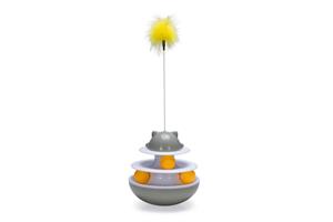 Beeztees Sapi - Kattenspeelgoed - Interactief - Plastic - 19x19x48 cm