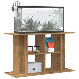 vidaxl Aquariumstandaard 100x40x60 cm bewerkt hout artisanaal eiken