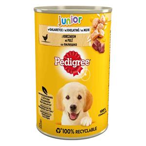 15% korting! Pedigree Maaltijdzakjes  - Junior met kip (24 x 400 g)