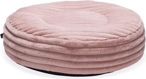 Designed by Lotte Reza - Hondenkussen - Rond - Roze - 65x65x16 cm