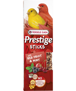 Versele-Laga Prestige Sticks Kanaries 60 Gram Rood Fruit & Munt
