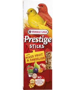 Versele-Laga Prestige Sticks Kanaries 60 Gram Gemengd Fruit & Paardenbloem