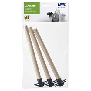 Savic Zitstok Hout 18CM 3 Stuks