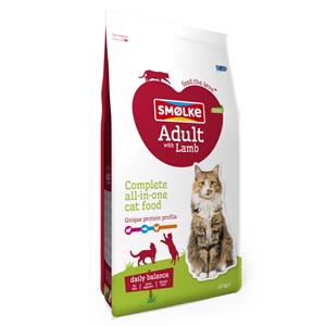 Smolke Smølke Adult met lam kattenvoer 10 kg