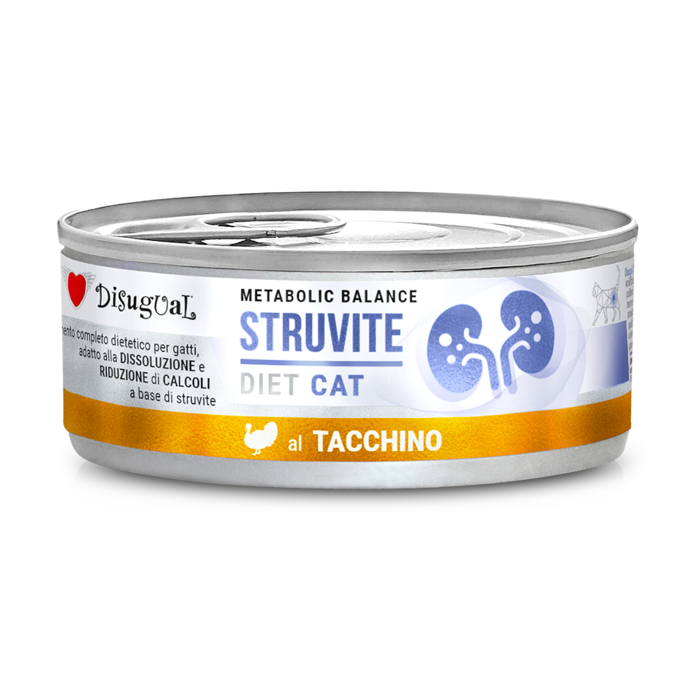 12x85g Kalkoen Disugual Metabolic Balance Struvite Cat natvoer voor katten