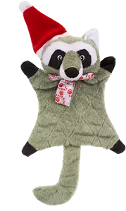 @Pet Christmas toy Square Racoon