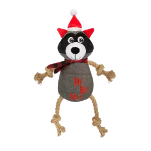 @Pet Christmas toy Rope Dark Bear