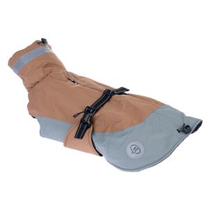 Nomad Tales Bloom Hondenjas Warm Taupe ca.35cm ruglengte honden