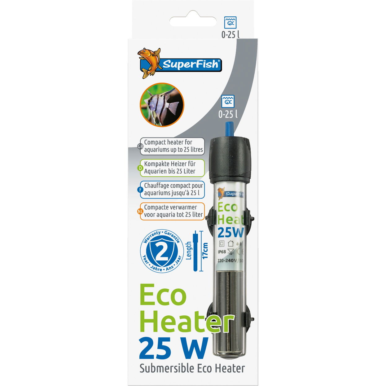 Superfish Eco Heater 25 Watt