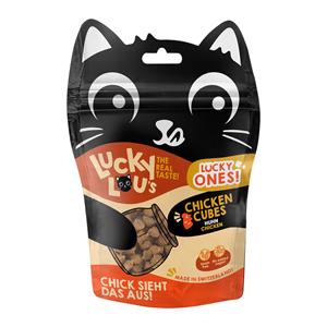 80g Lucky Lou blokjes kip kattensnacks