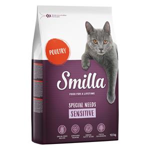 10kg Adult Sensitive Graanvrij Smilla Kattenvoer