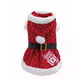 Plenty Gifts Kerst Jurk Santa's Favorite Dog M