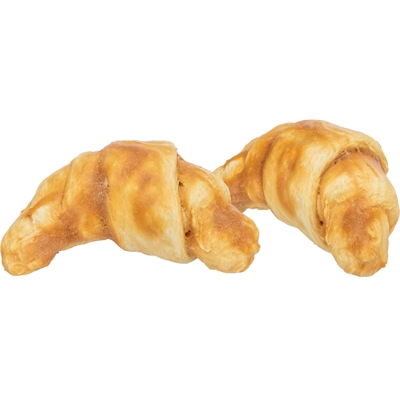 2st, ca.8cm, 80g Trixie collageen croissants met kip hondensnacks